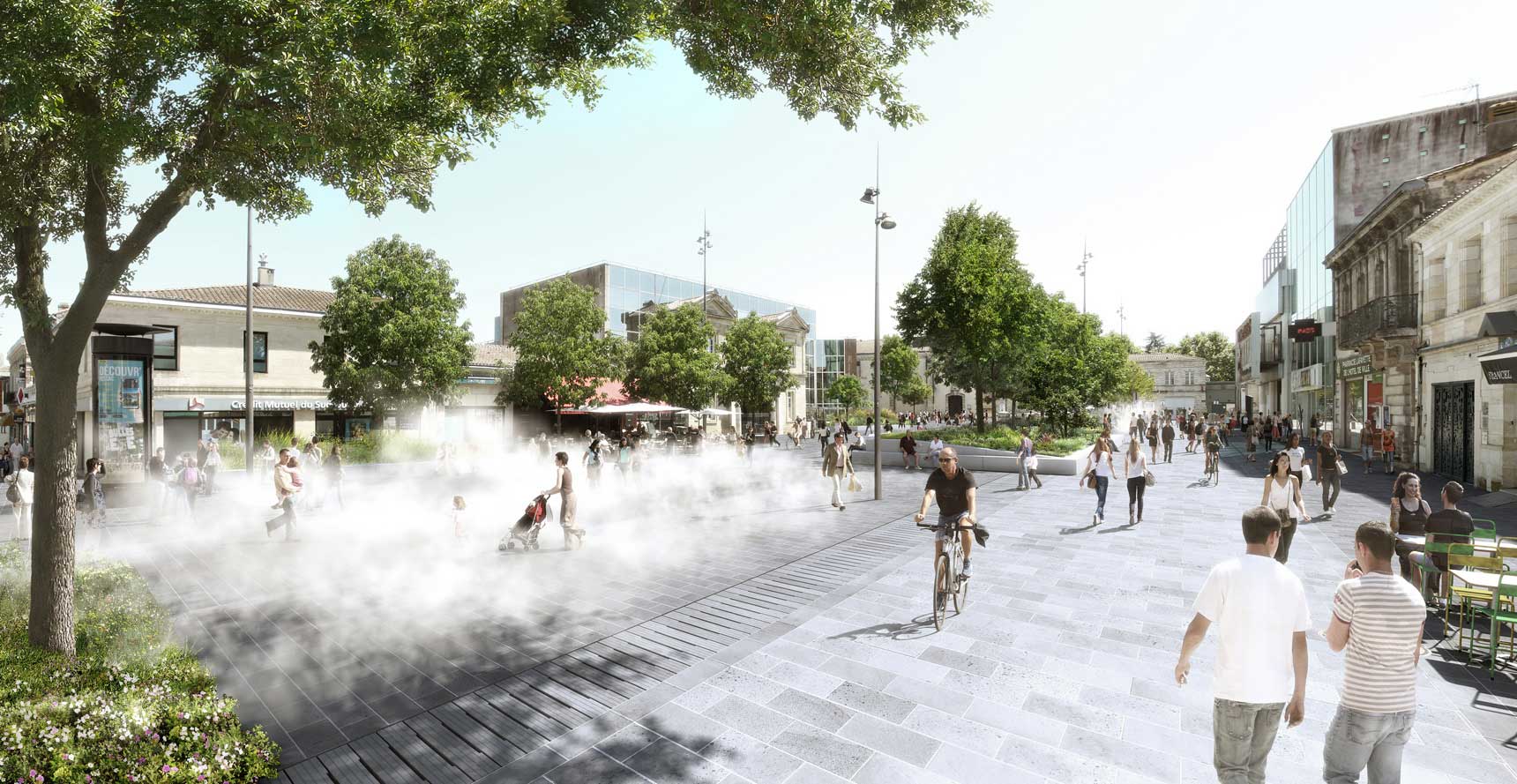 Place de la Vème République - Agence LS2