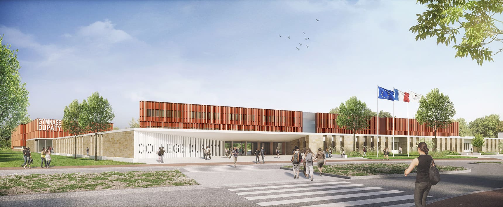Collège DUPATY à Blanquefort - TLR Architecture