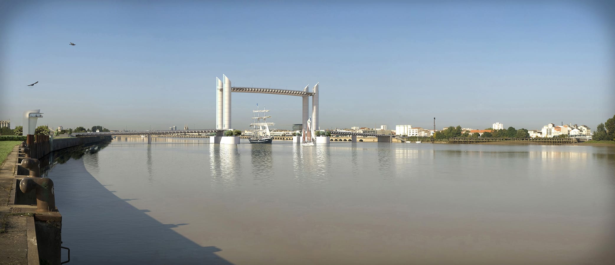 Pont Jacques Chaban DElmas - Bordeaux - Lavigne & Chéron Architectes